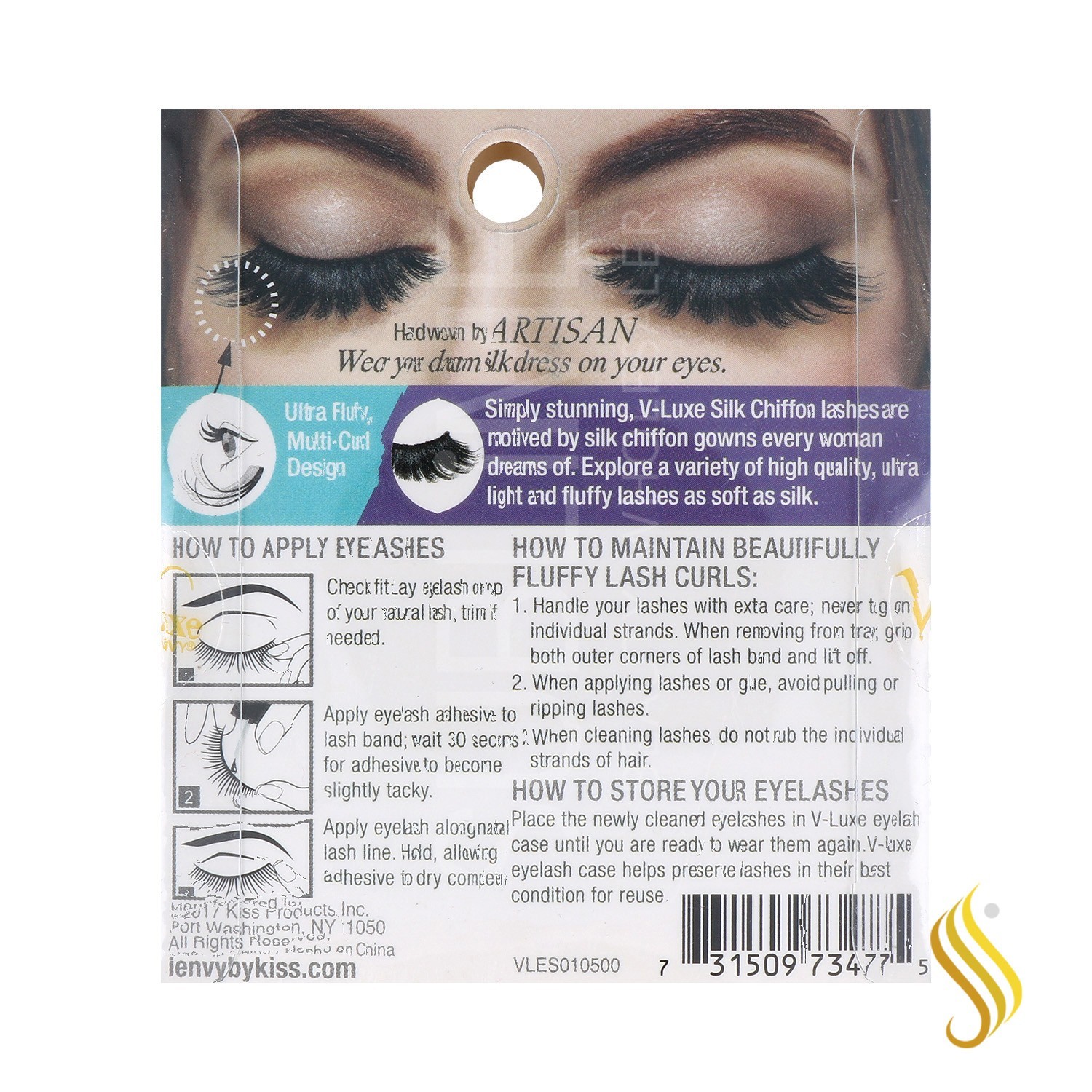 I Envy V Luxe Chiffon Silk Lash/Inspired...