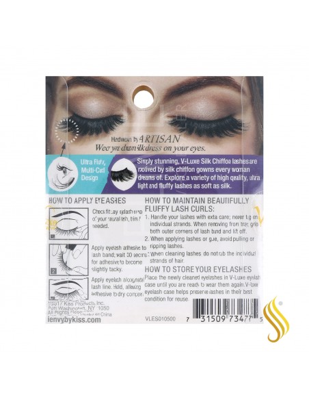 I Envy V Luxe Chiffon Silk Lash/Pestana Inspired Ballgown (Vles01)