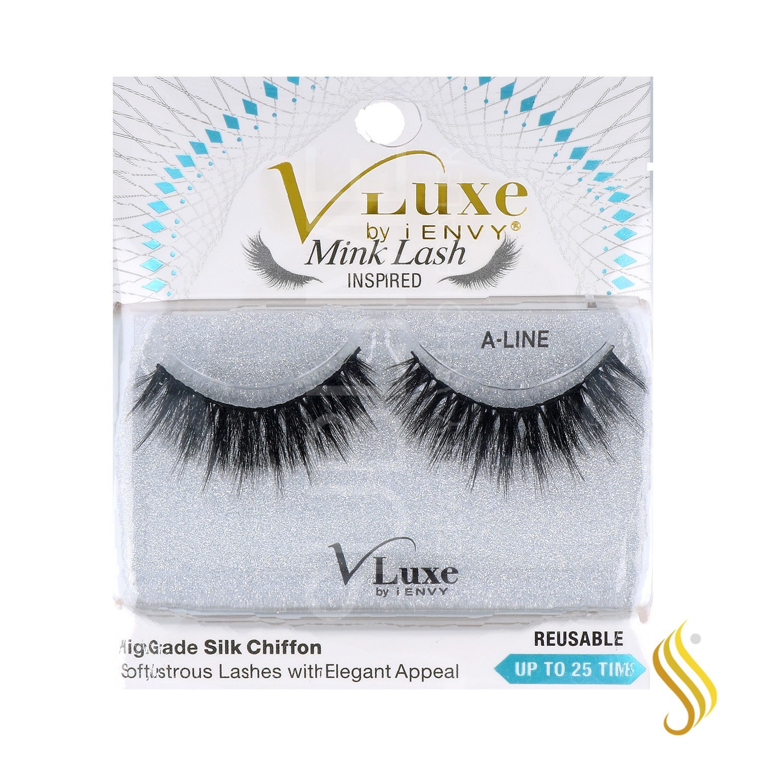 I Envy V Luxe Chiffon Silk Lash/Inspired A-Line...