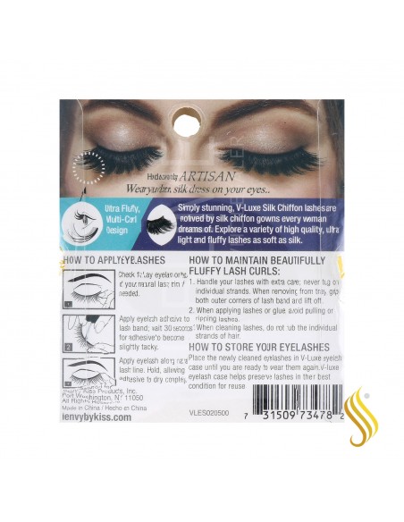 I Envy V Luxe Chiffon Silk Lash/Pestana Inspired A-Line (Vles02)