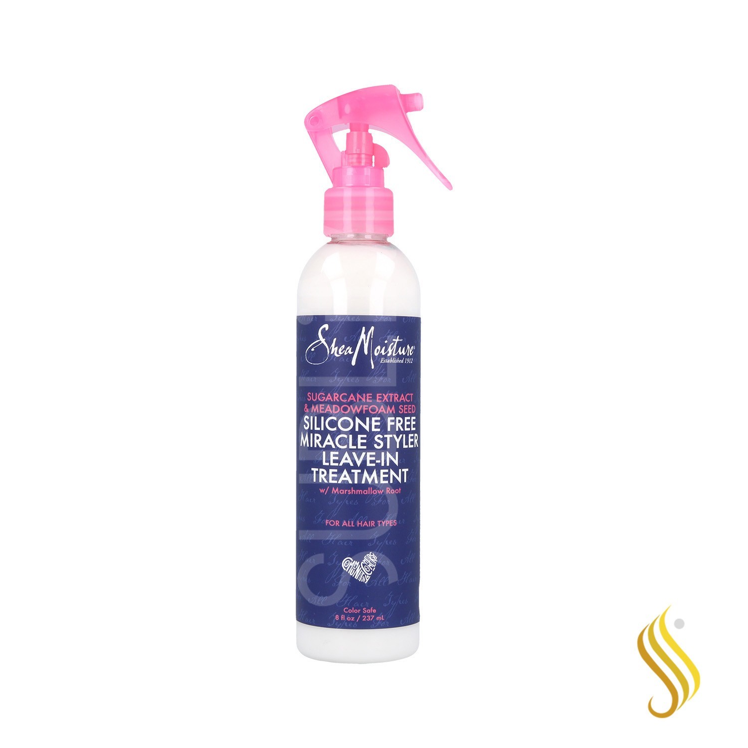 Shea Moisture Sems Silicone Free Miracle Styler Leave-In Tratamiento 8Oz/237 ml