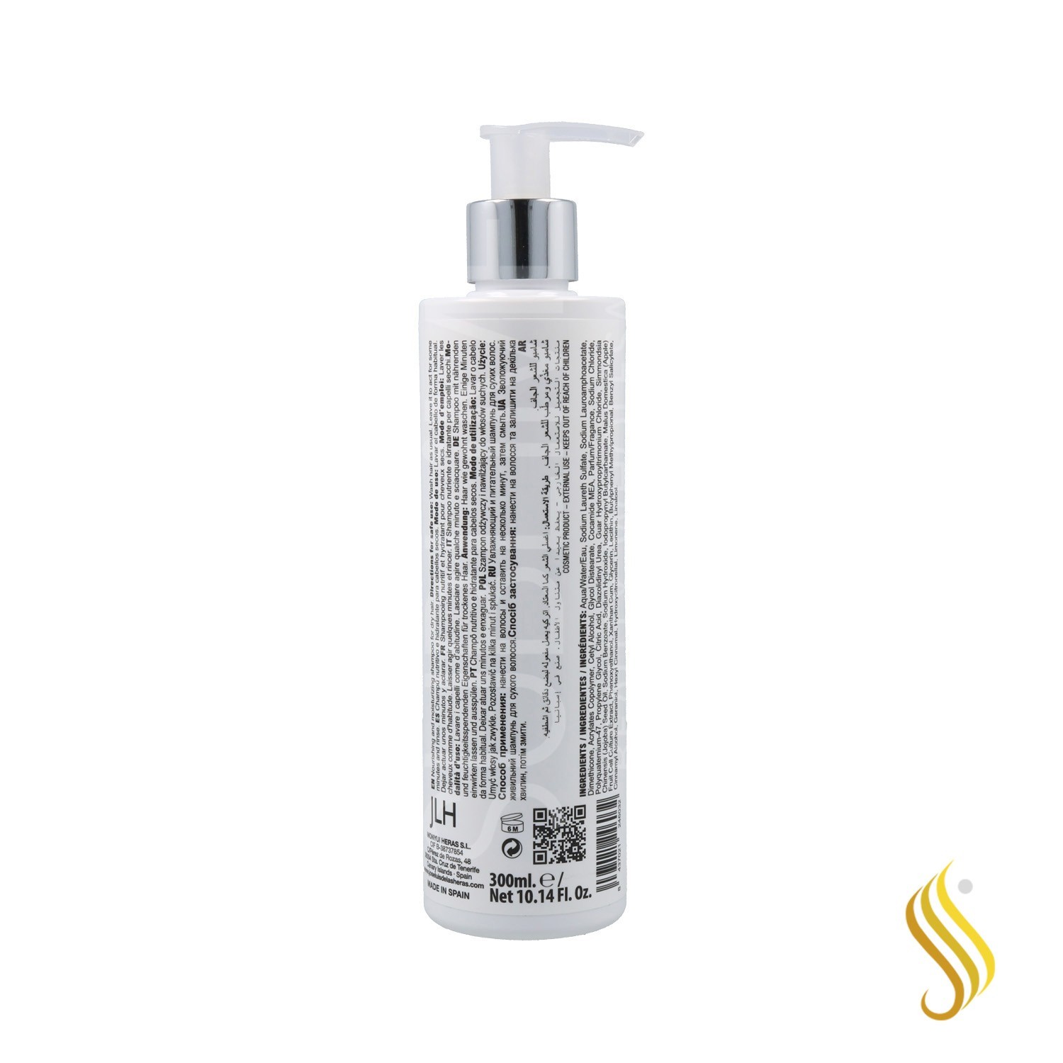 Jlh Professional Hydration Shampoo 300ml (100% Vegan)