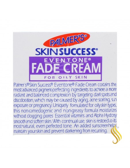 Palmers Skin Success Fade Cream Oily Skin 75 G