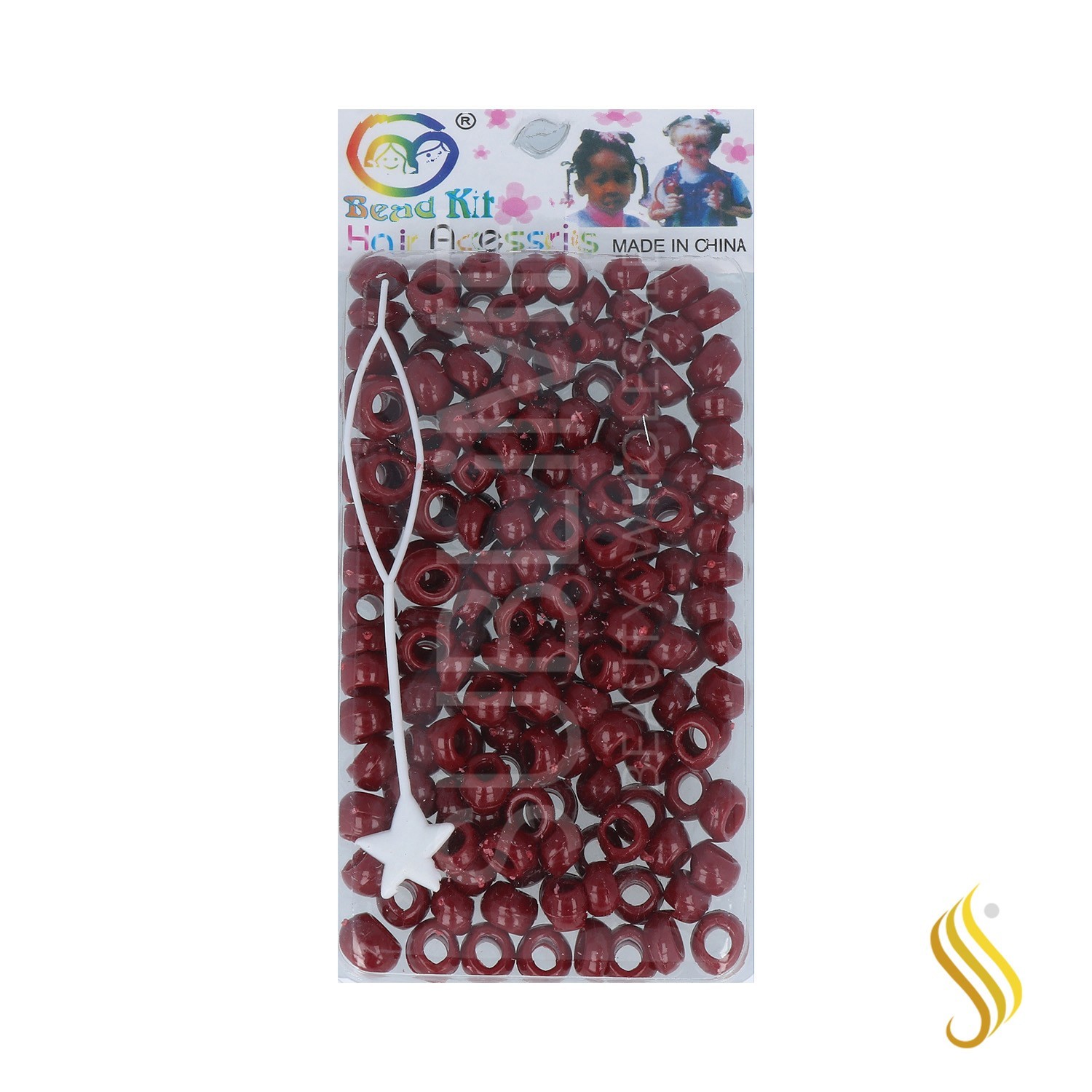 Lb Billes Plastique (Bd001-Rouge Vino)
