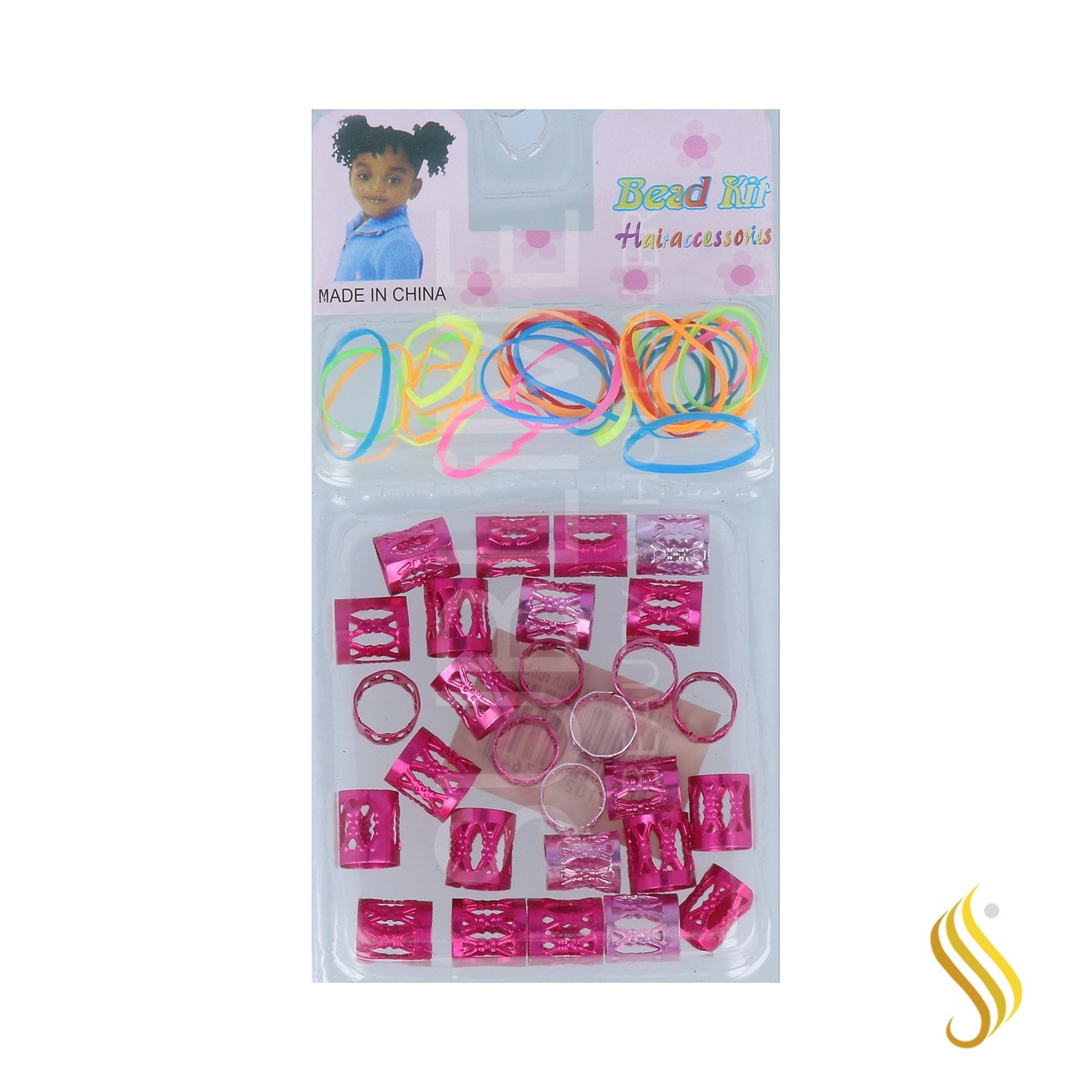 Lb Billes Metal Petit (Bd004-Rosa)