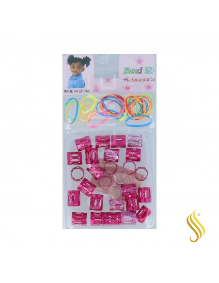 Lb Bolinhas Metal Pequenas (Bd004-Rosa)