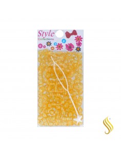 Lb Bolinhas Transparentes (Bd005-Amarelo)
