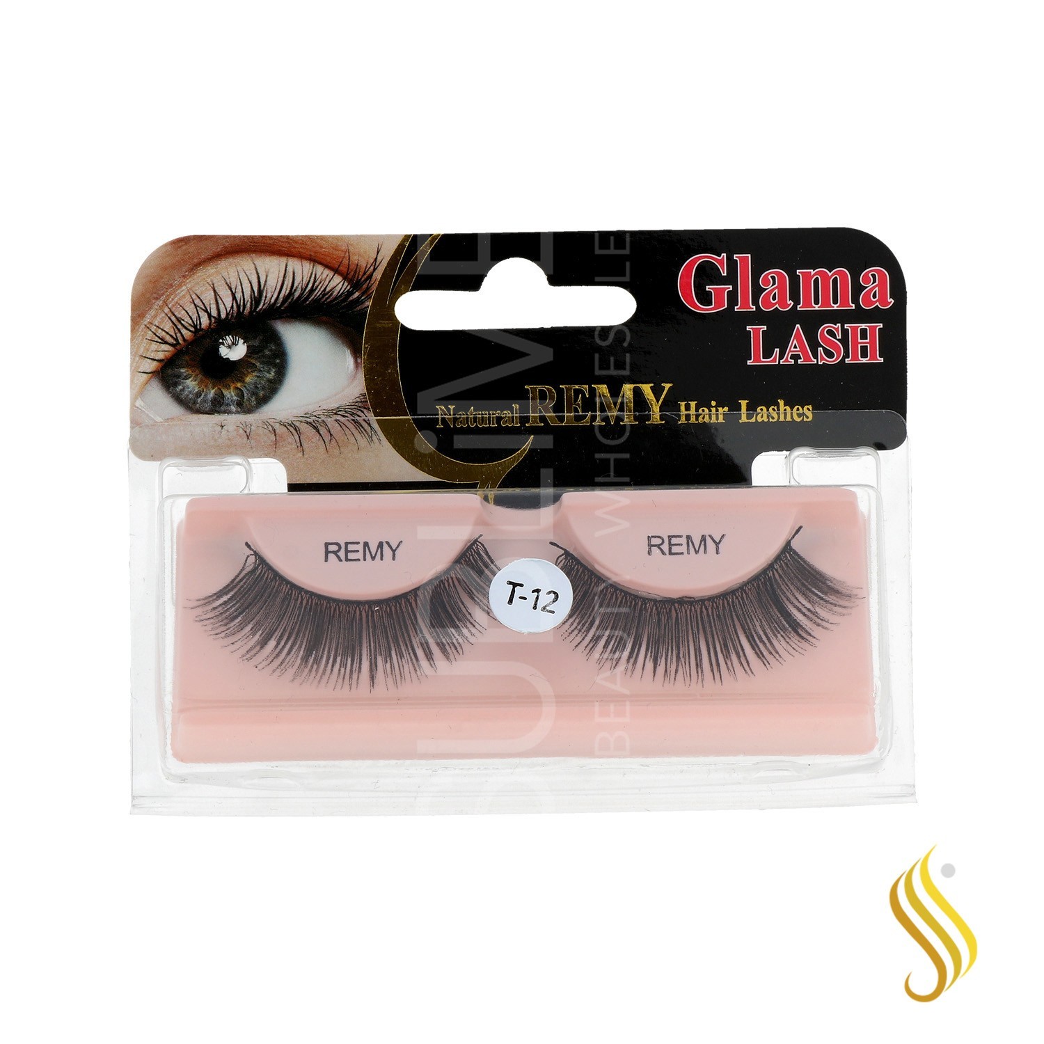 Lb Glama Lash Natural Remy Hair Lash (T12)