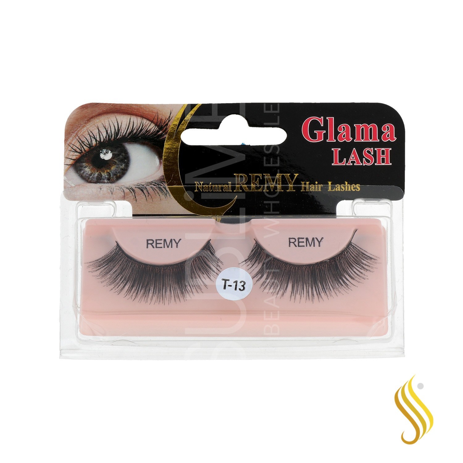 Lb Glama Lash Natural Remy Hair Lash (T13)
