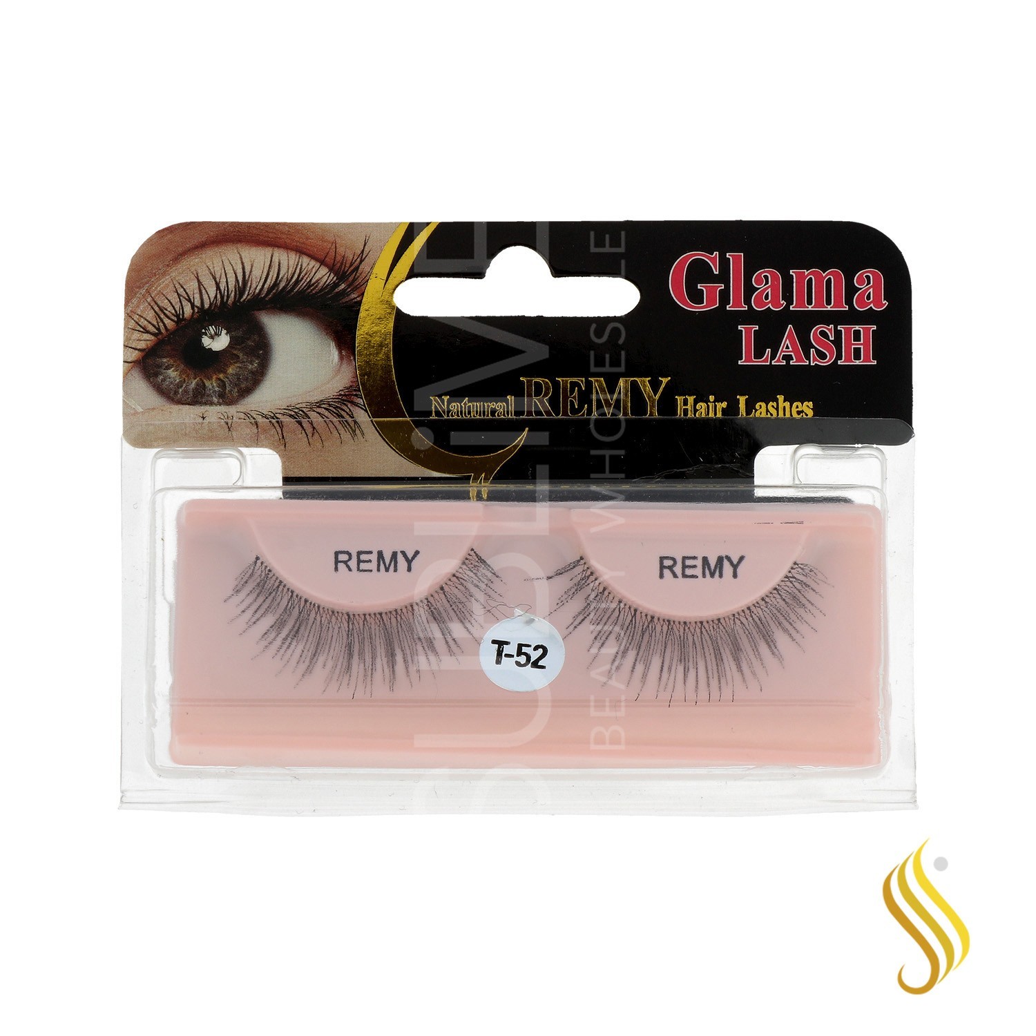 Lb Glama Lash Natural Remy Hair Lash (T52)