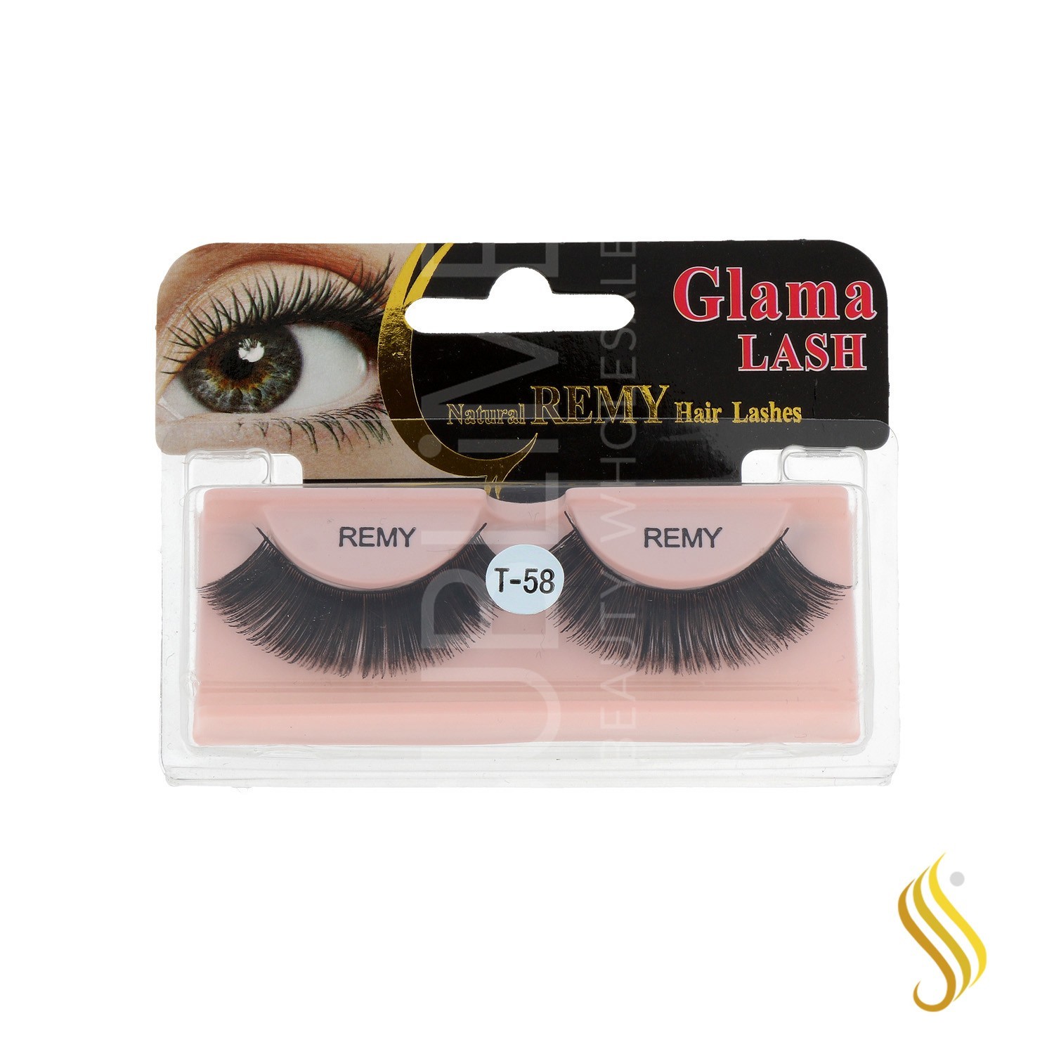 Lb Glama Lash Natural Remy Hair Lash (T58)