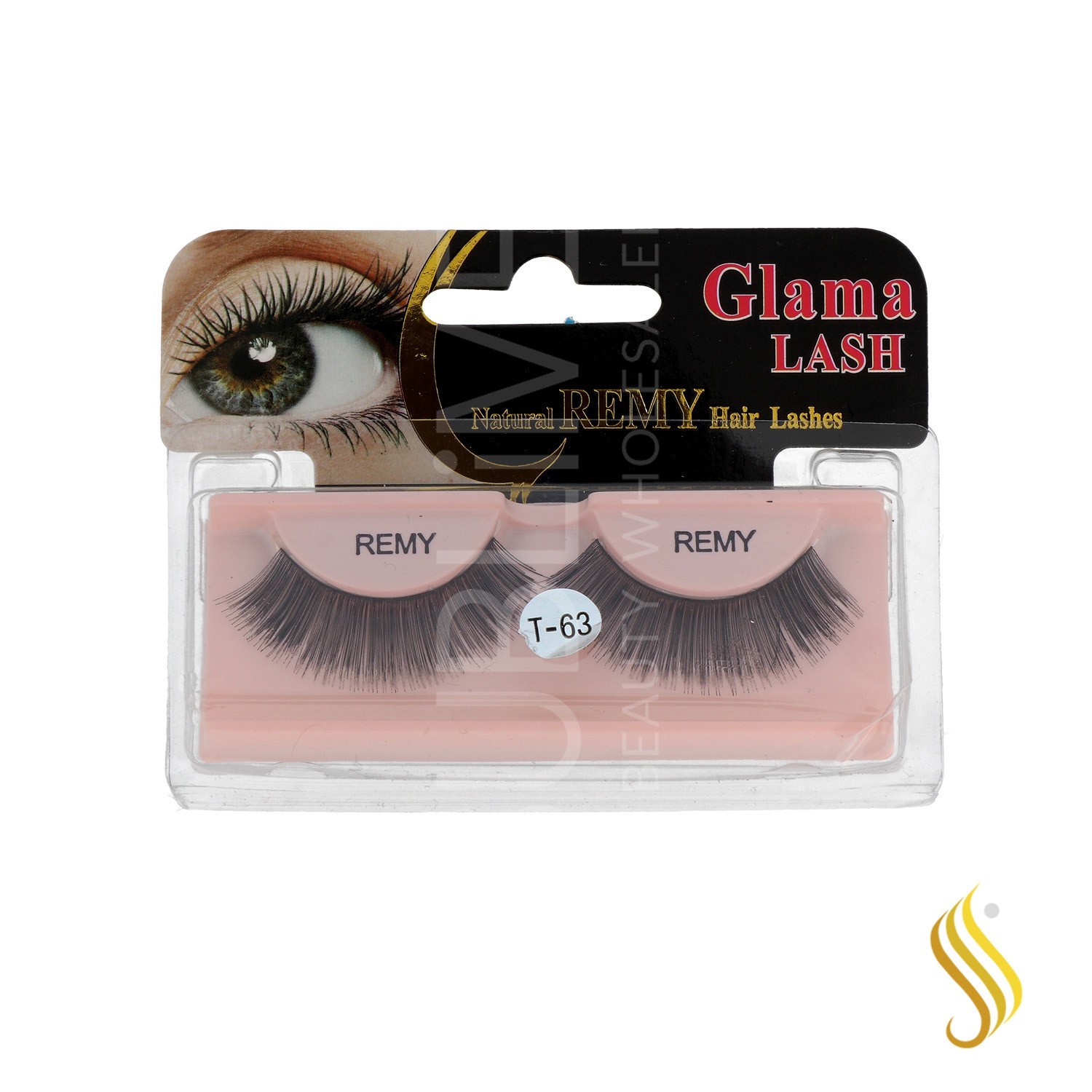 Lb Glama Lash Natural Remy Hair Lash (T63)