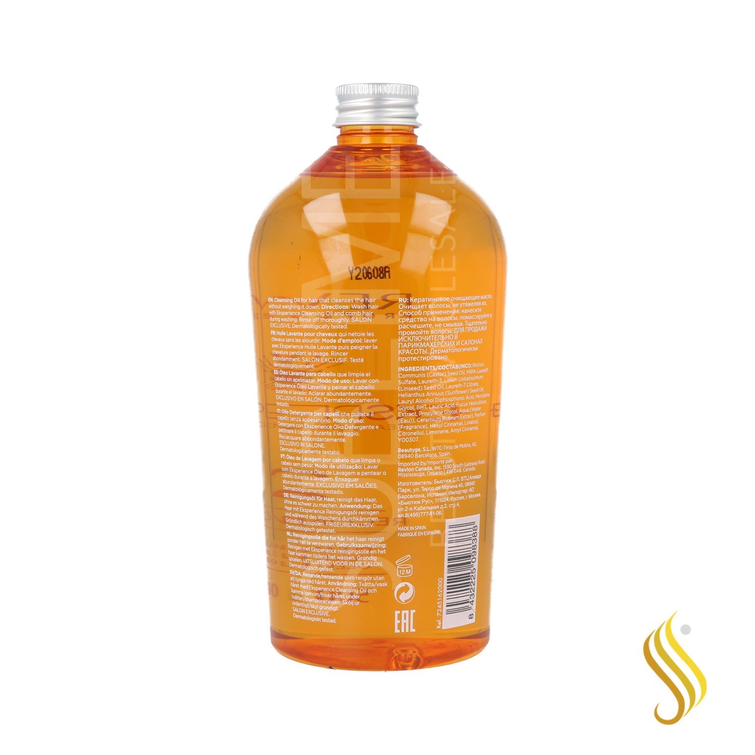 Revlon Professional Eksperience Reconstruct Phase (2) Óleo Limpador 500ML