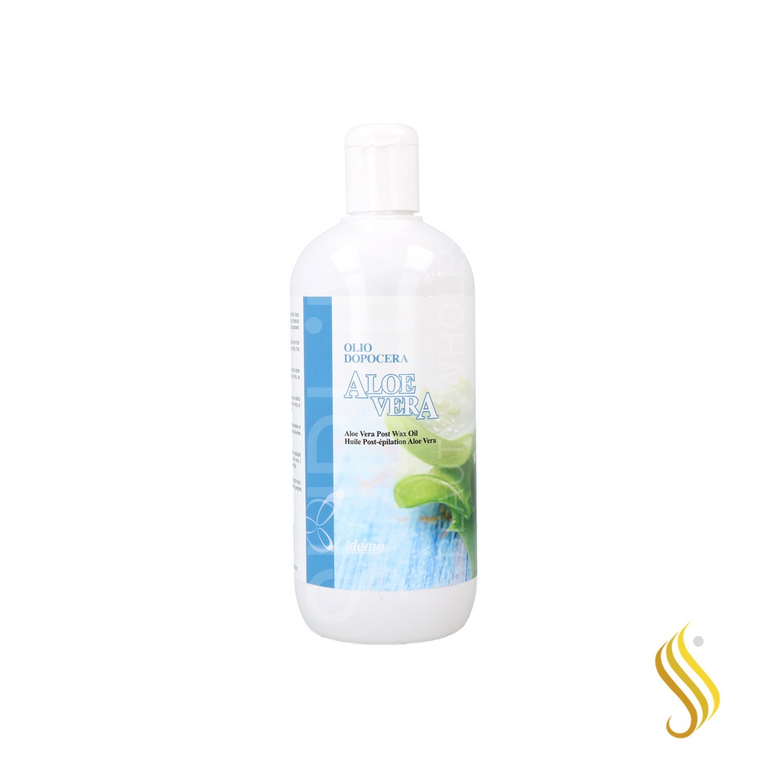 Huile démaquillante Idema Post Depil Aloe Vera 500 ml.