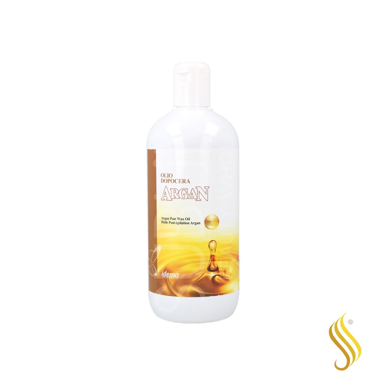 Idema Post Depil Huile nettoyante à l'argan 500 ml.