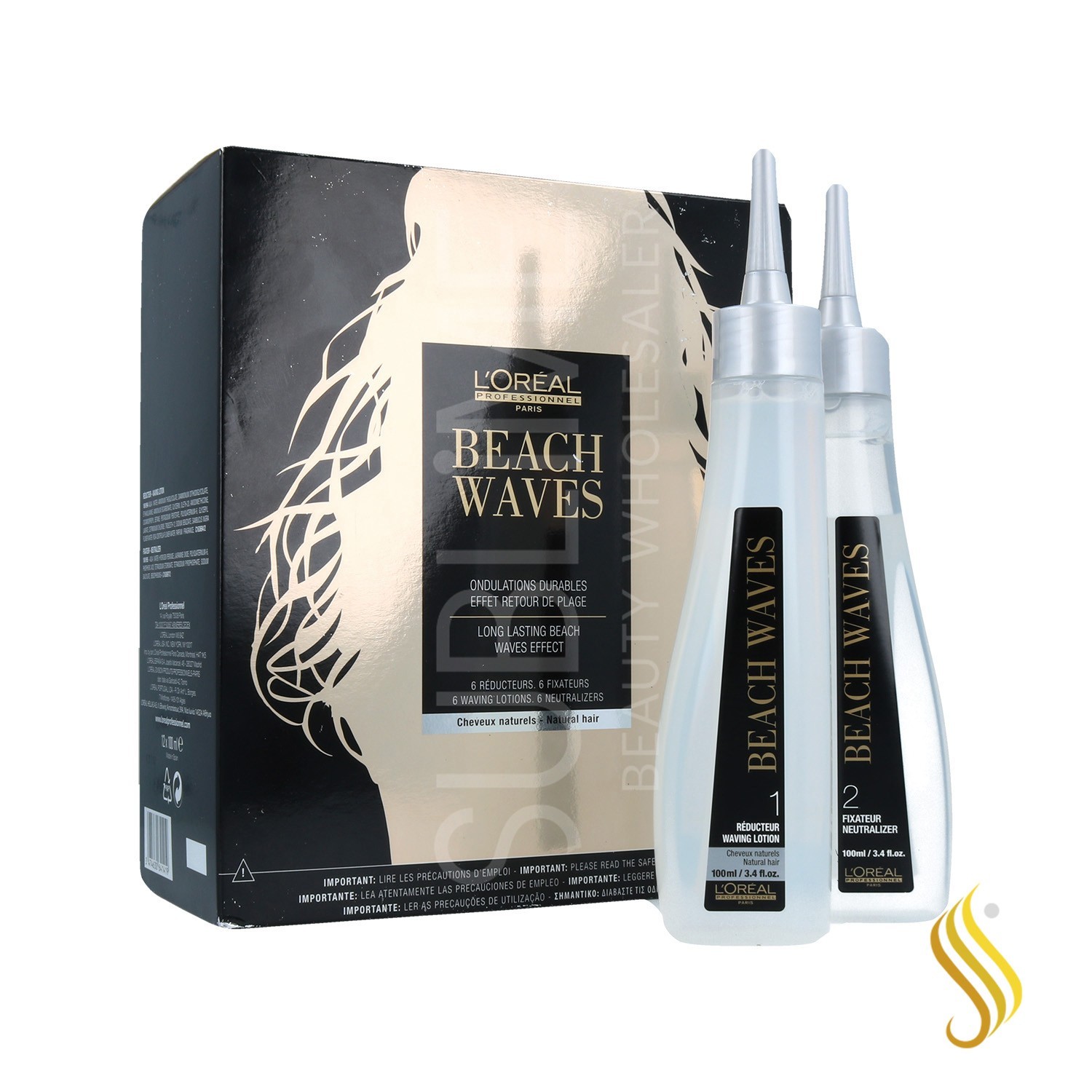 Loreal Beashampoo Waves Kit Normal Hair 12x100 Ml