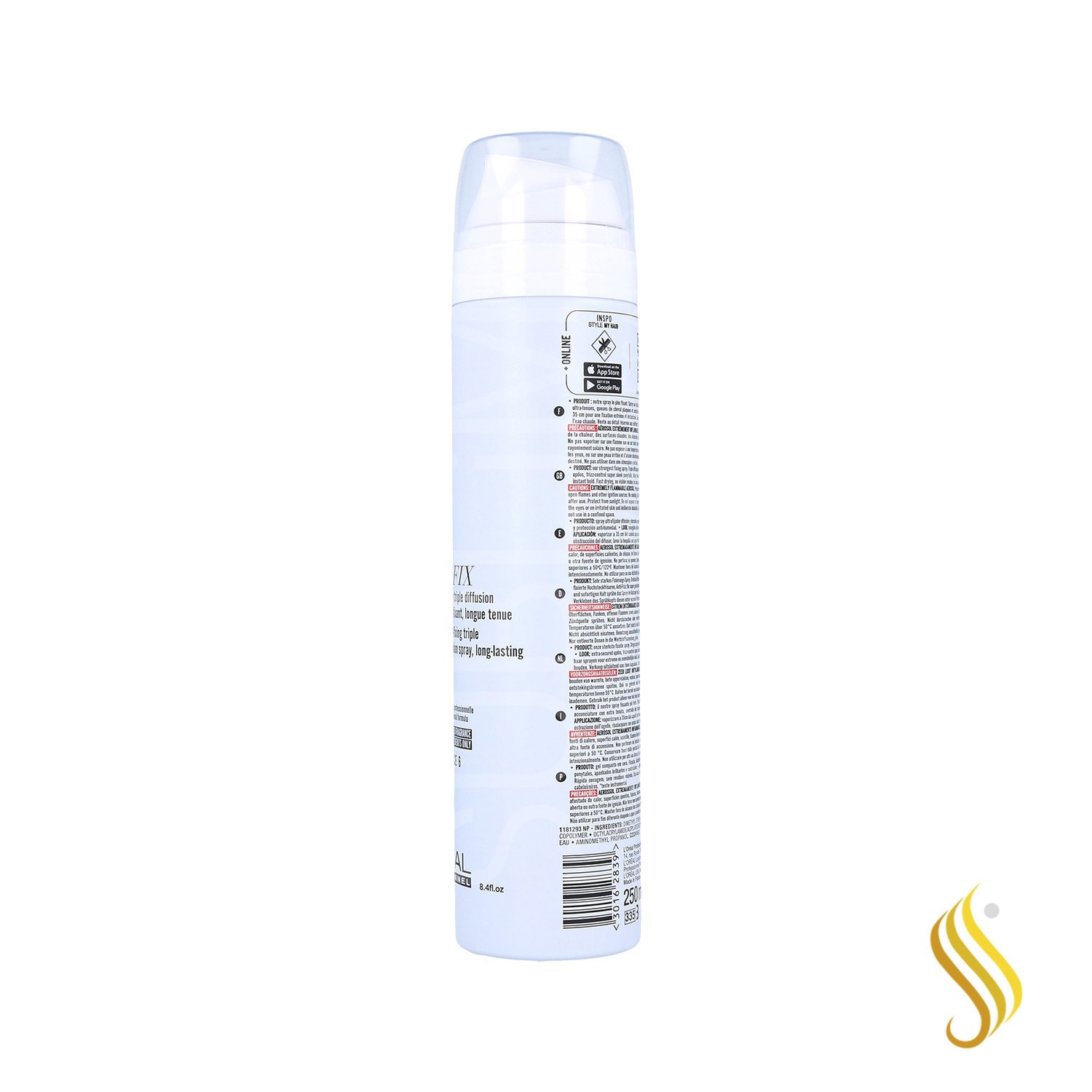 Loreal Tecniart Pure 6 Fix Spray 250 ml