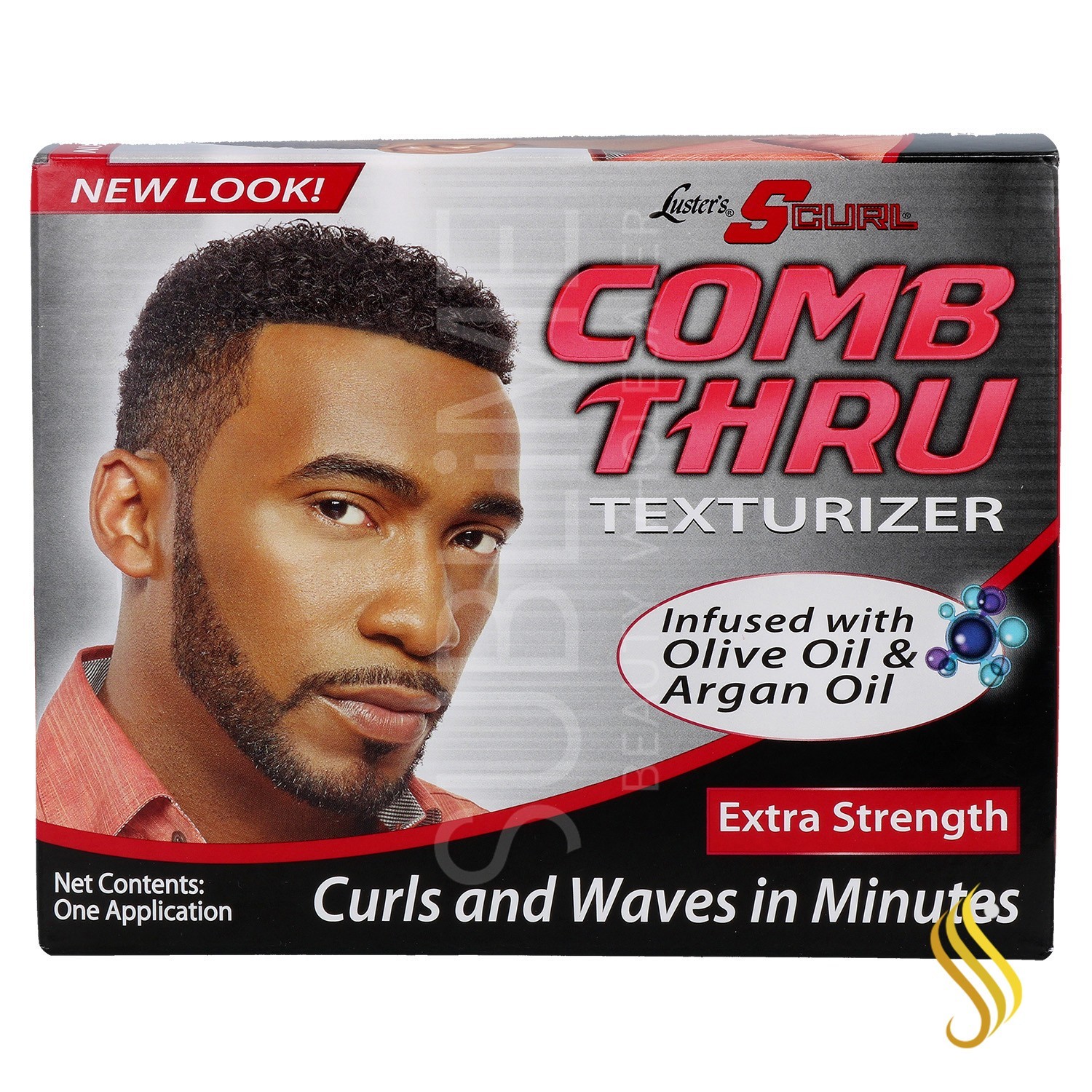 Luster's Scurl Comb Thru Texturizer Kit Extra (1 Aplic)
