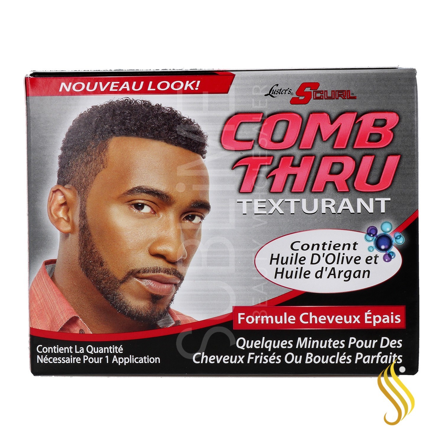 Luster's Scurl Comb Thru Texturizer Kit Extra (1 Aplic)