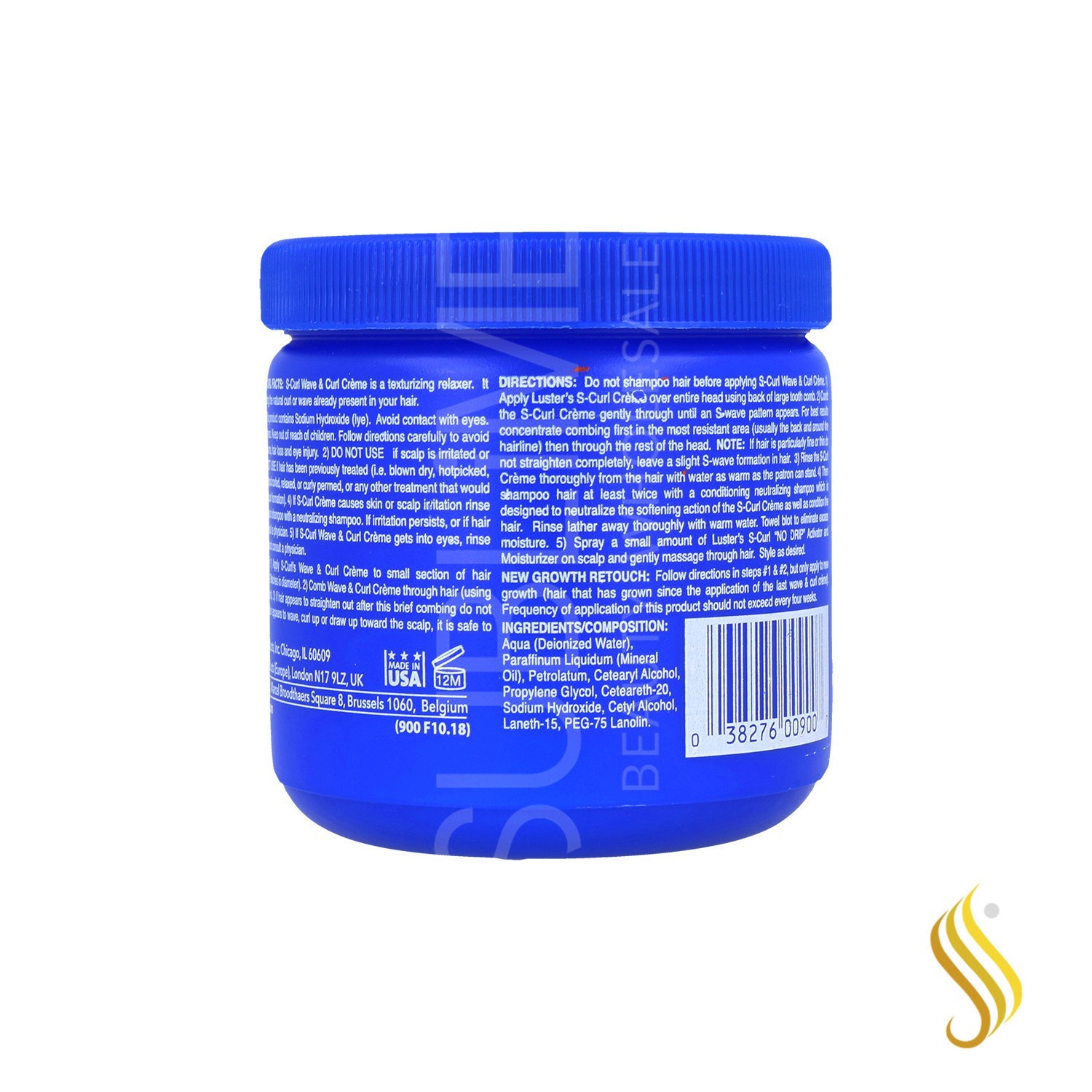 Luster's Scurl Texturizer Cream Reg. 15oz/425 Gr