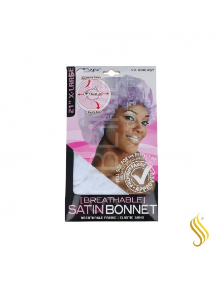 Magic Satin Bonnet Rosa 21" X-Large (2061Ast)