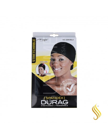 Magic Spandex Durag Filles Noir (2260Bla)