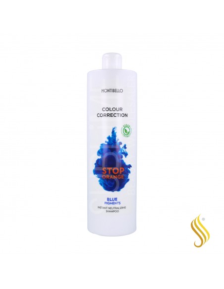 Montibello Colour Correction Stop Orange Xampú 1000 ml (Neutralizador+Pigmento Azul)