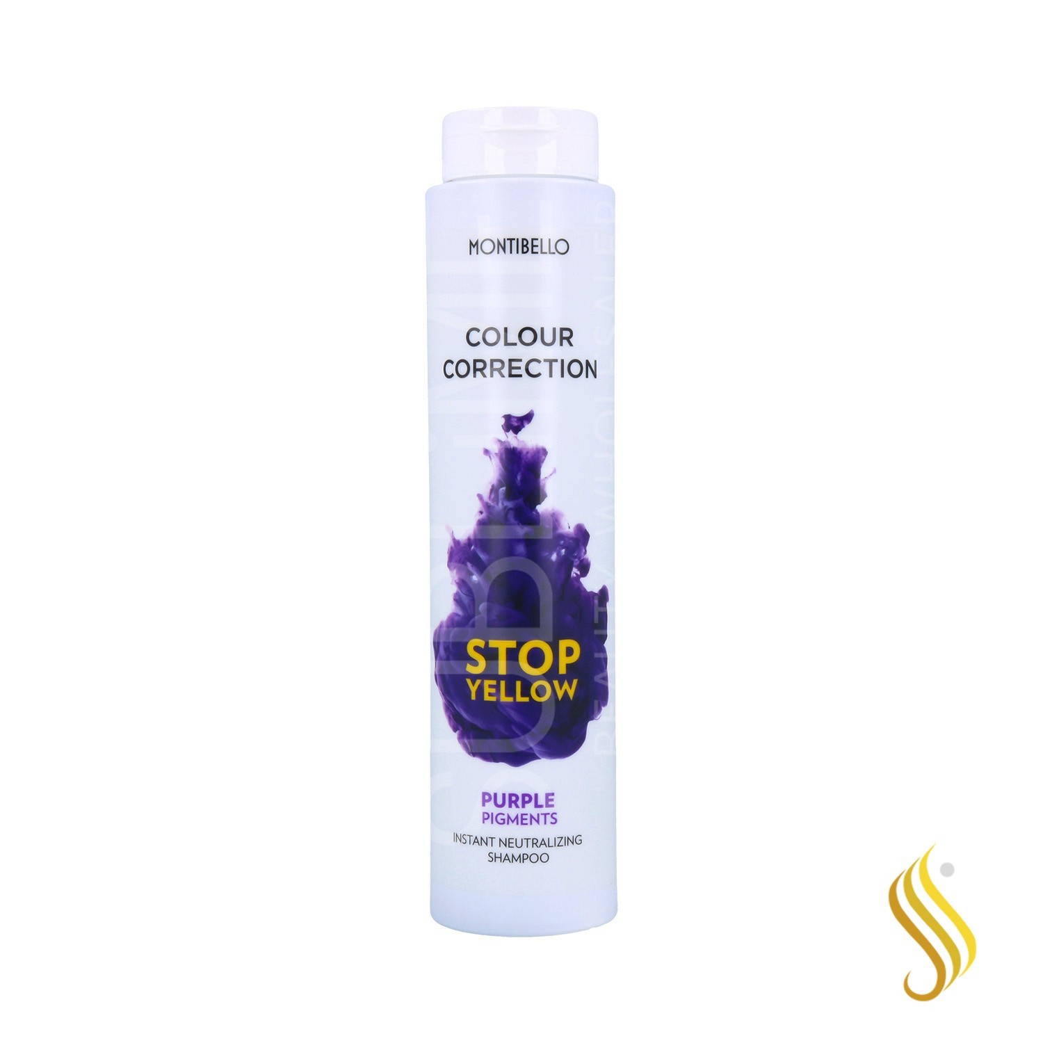 Montibello Colour Correction Stop Yellow Shampooing 300 ml (Neutralisant+Pigment Lilas)
