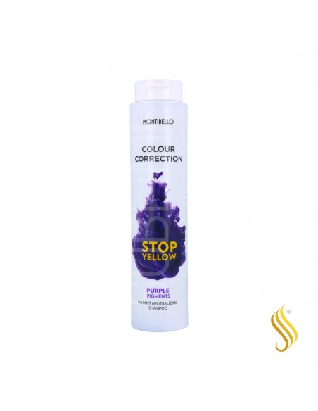 Montibello Colour Correction Stop Yellow Shampooing 300 ml (Neutralisant+Pigment Lilas)