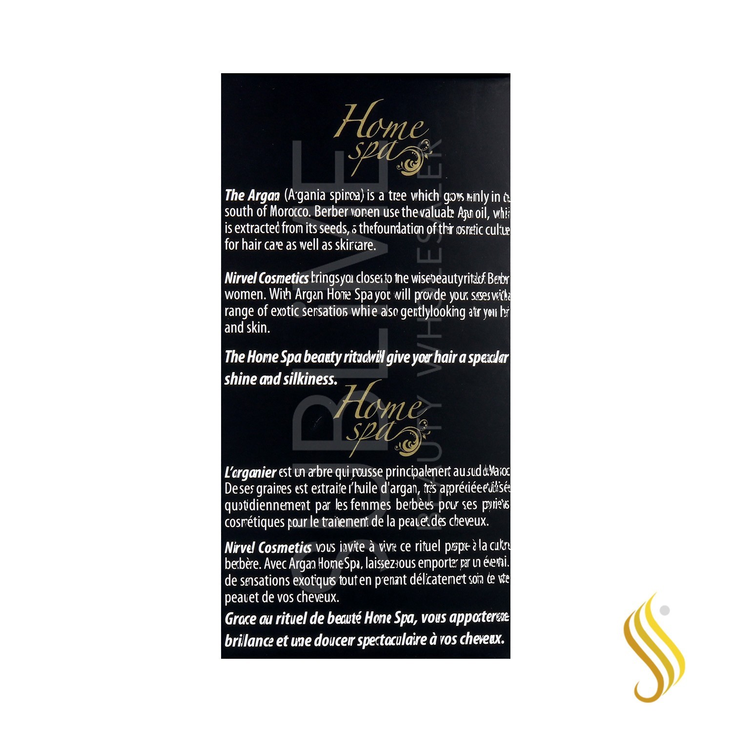 Nirvel Pack Home Capillary Spa Argan Oil