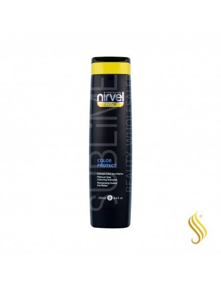 Nirvel Color Shampoo Color Gray 250 Ml (white Hair)