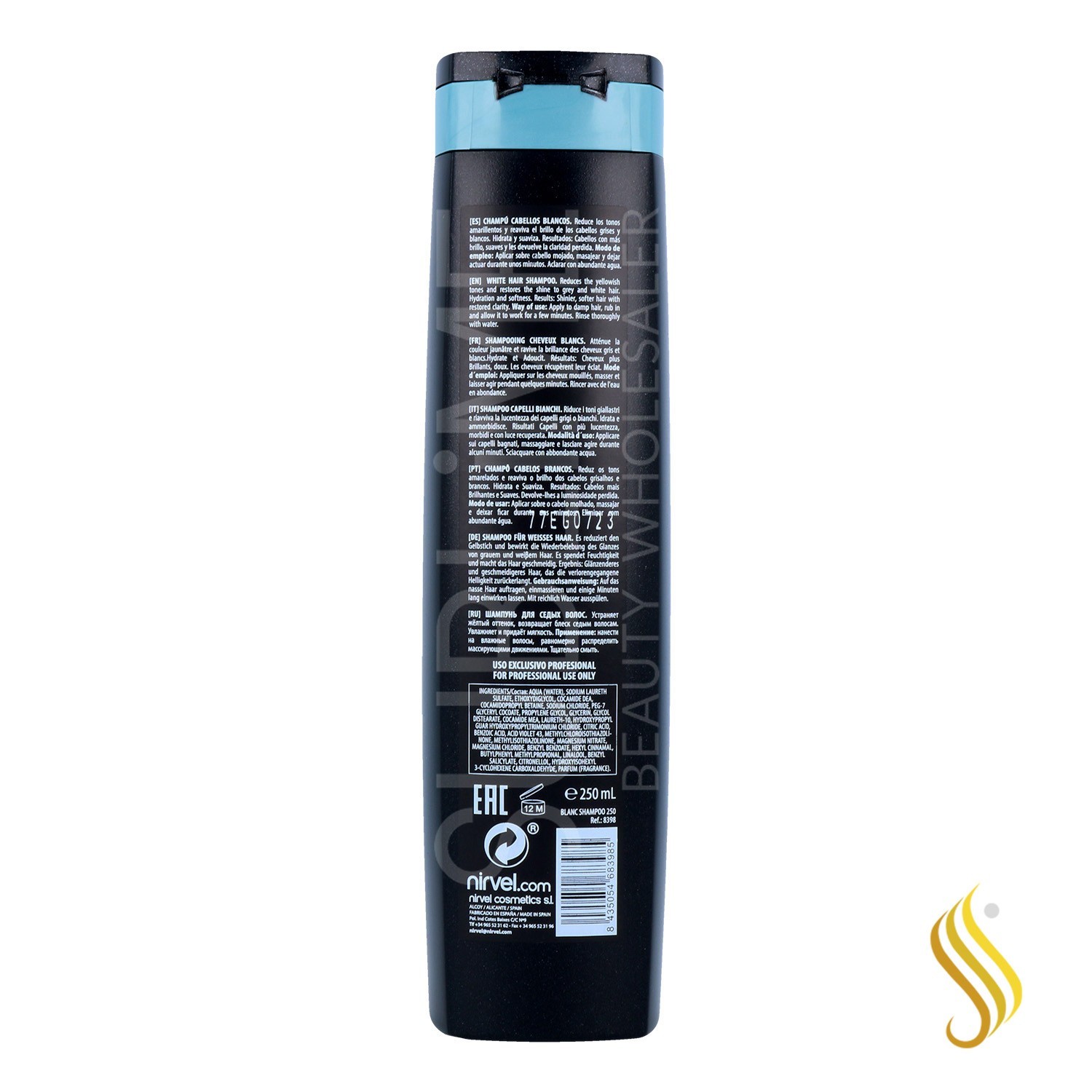 Nirvel Care Shampooing Blanc 250 Ml (blancs)