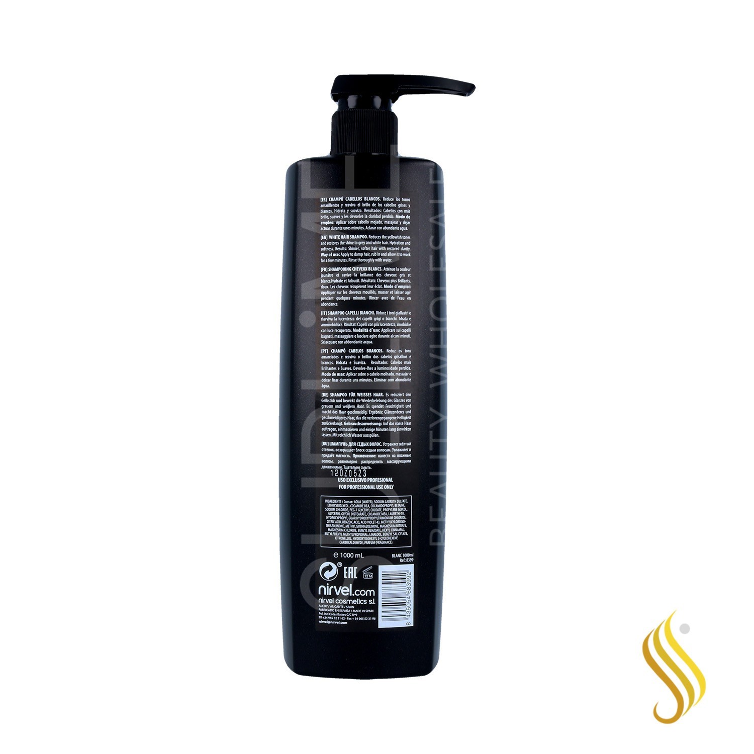 Nirvel Care Shampoo Blanc 1000 Ml