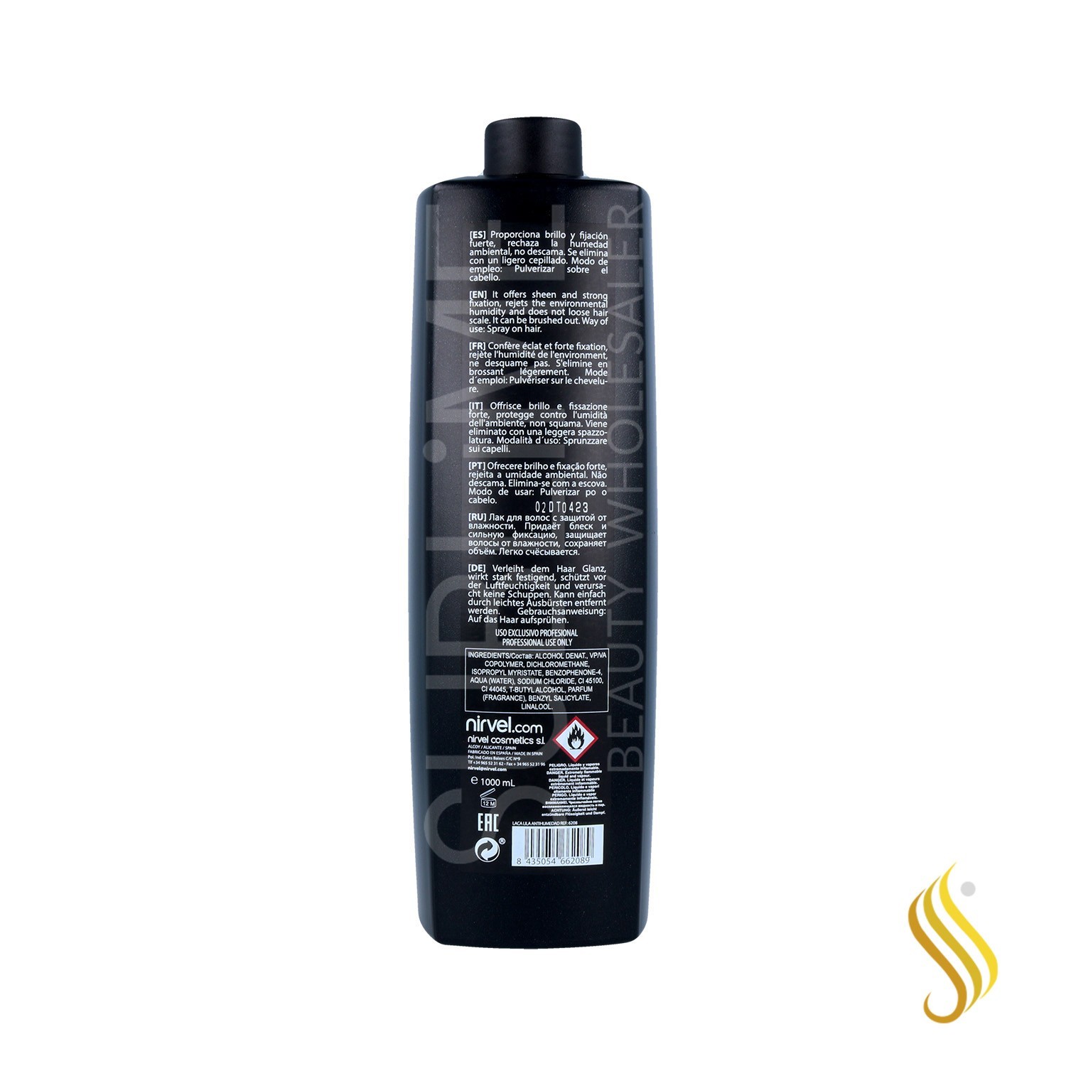 Nirvel Styling Lacquer Lilac Anti Humidity 1000 Ml