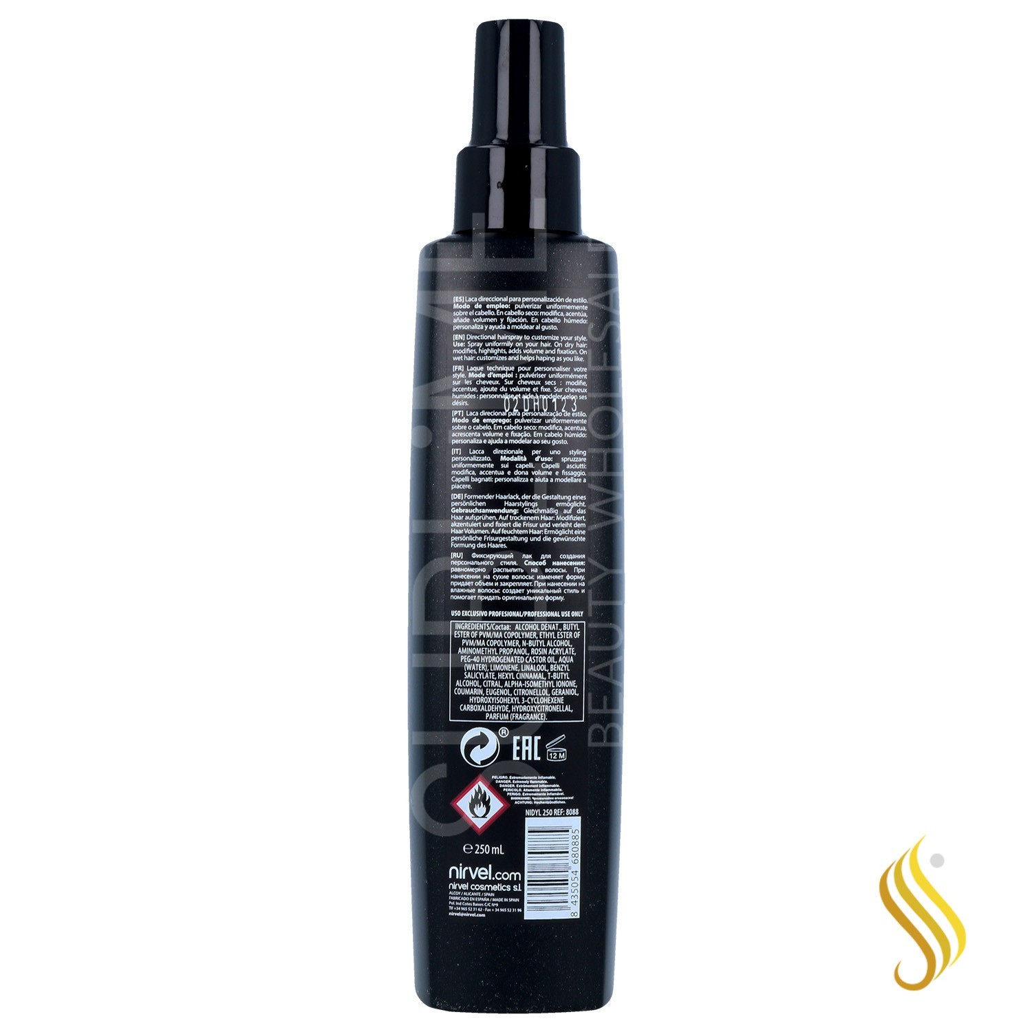 Nirvel Styling Nidyl Spray Directional 250 Ml
