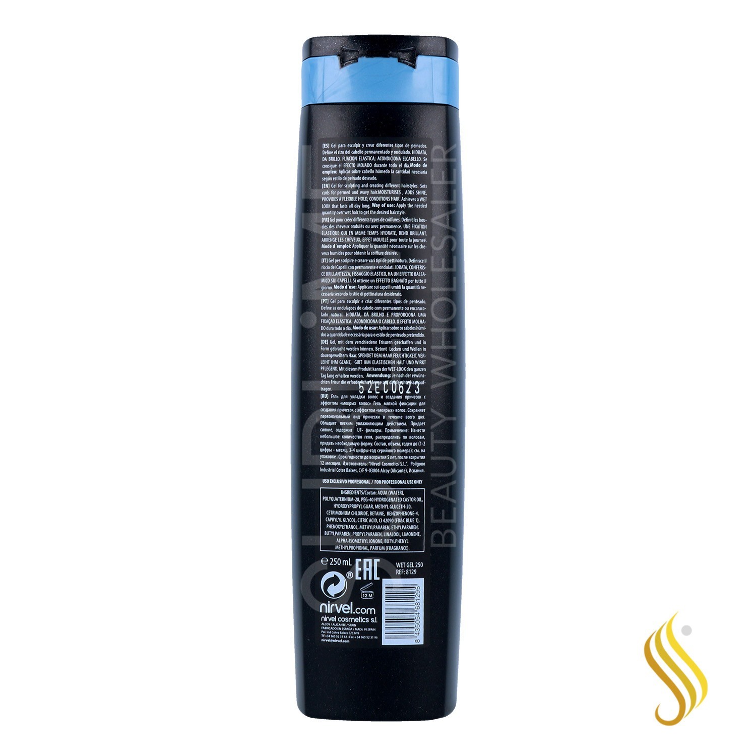 Nirvel Styling Wet Gel 250 Ml