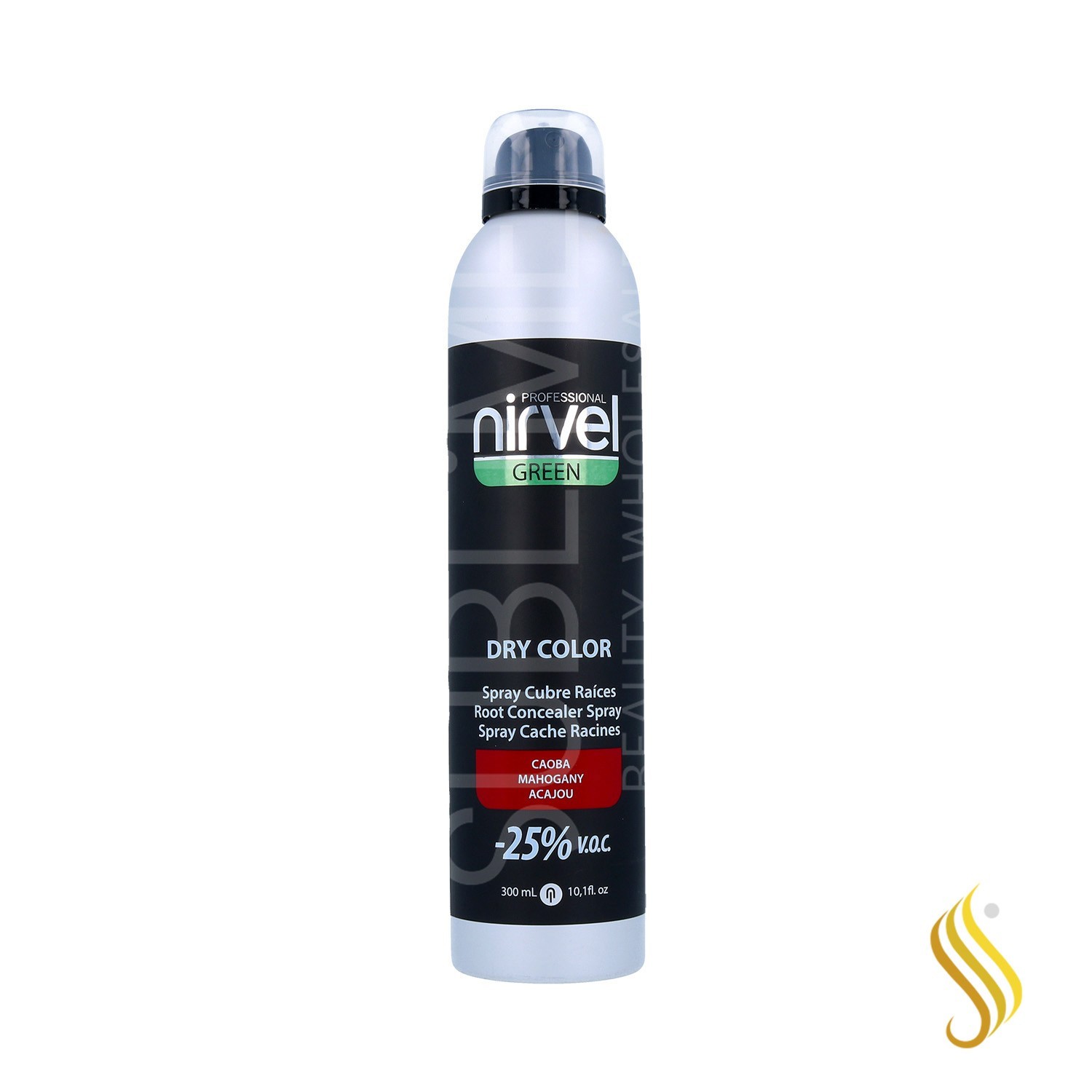 Nirvel Green Dry Color Mahogany 300ml