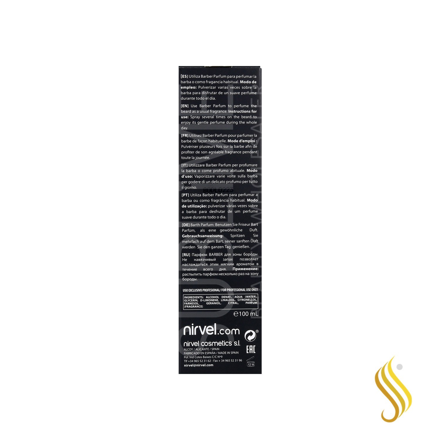 Nirvel Men Barber Parfum 100 ml