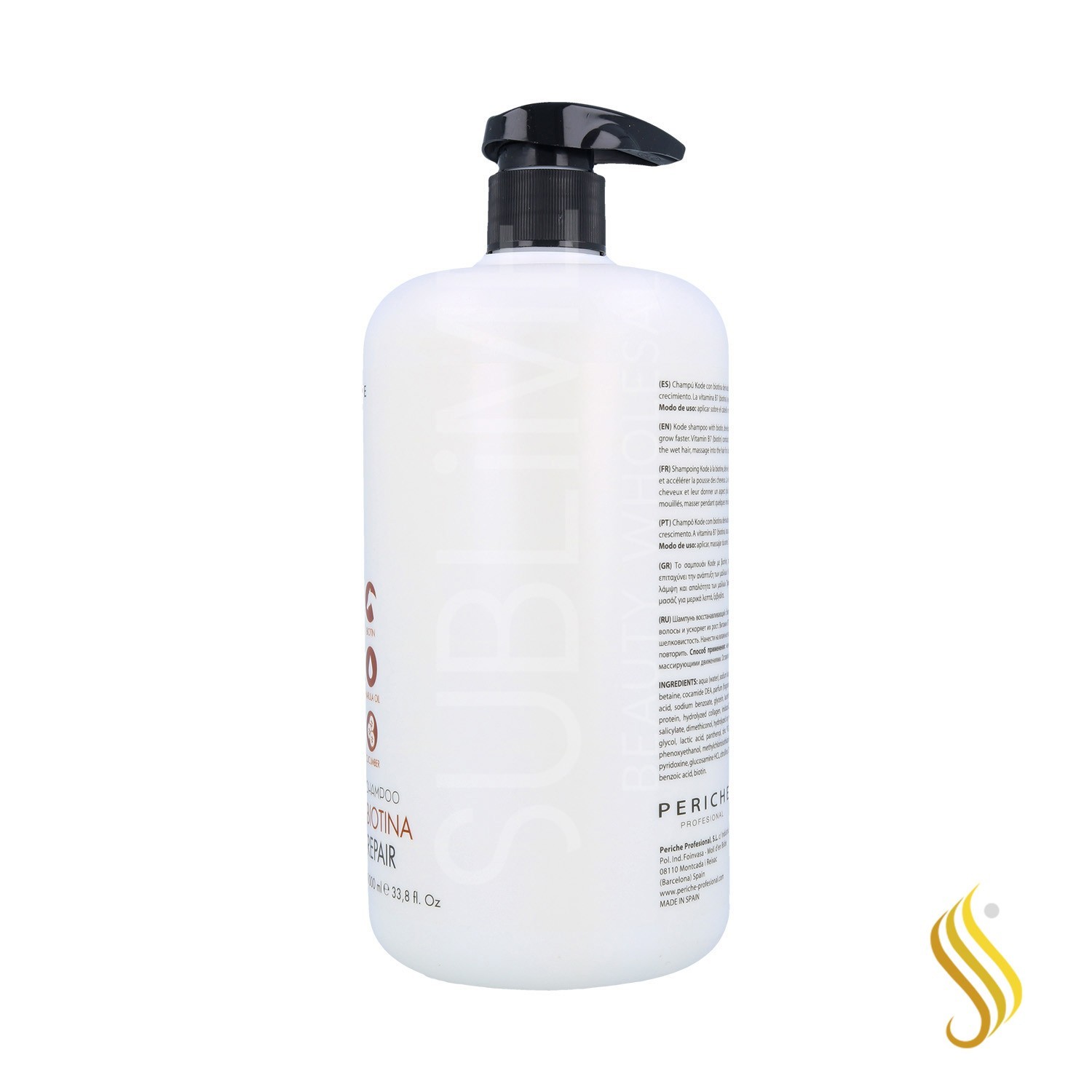 Periche Kode Kbyo Biotina/Repair Champú 1000 ml
