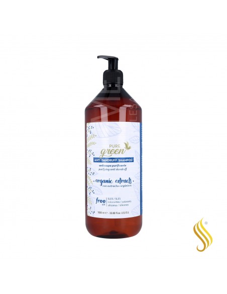 Pure Green Anti Pellicules Shampooing 1000 ml