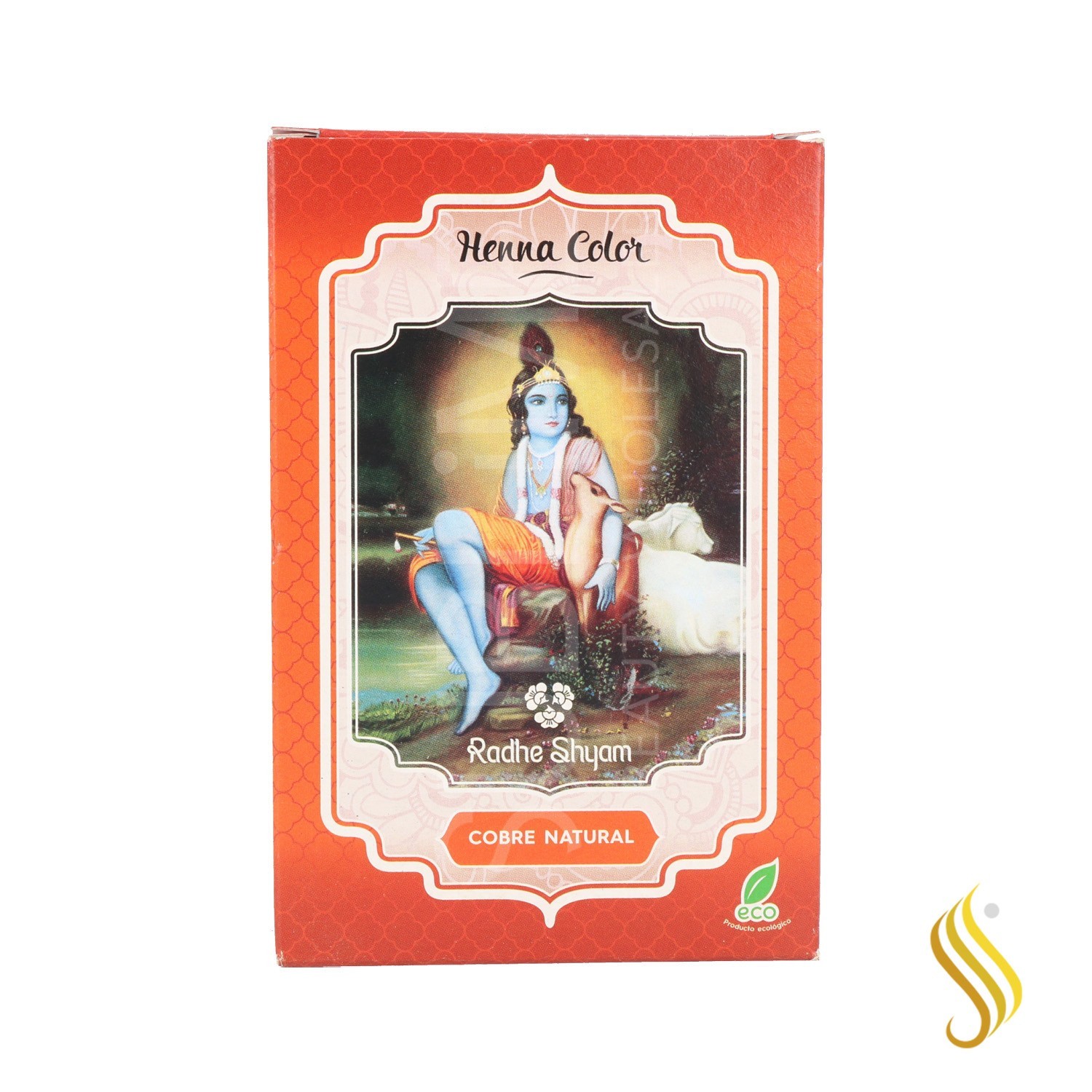 Radhe Shyam Henna Poudre Cuivre Naturel 100G