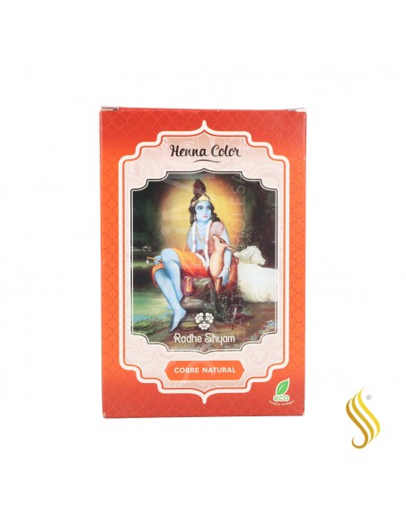 Radhe Shyam Henna Poudre Cuivre Naturel 100G