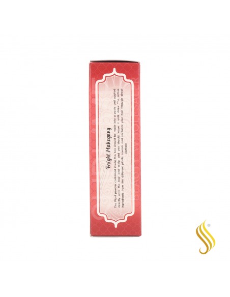 Radhe Shyam Henna Poeira Mogno Brilhante 100G