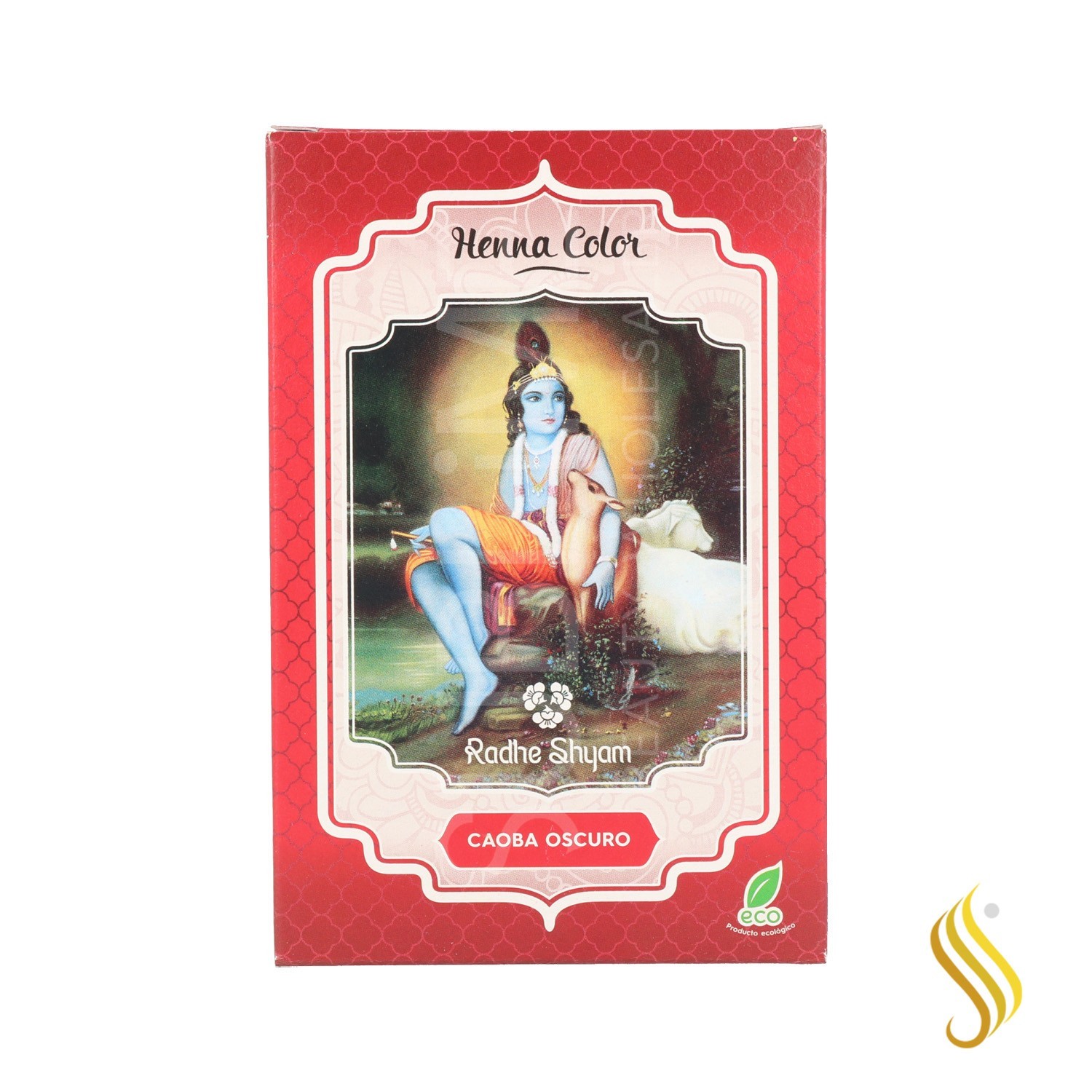 Radhe Shyam Henna Powder Dark Mahogany 100G