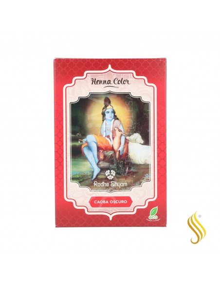 Radhe Shyam Henna Powder Dark Mahogany 100G