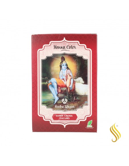 Radhe Shyam Henna Powder Super Dark Mahogany 100G