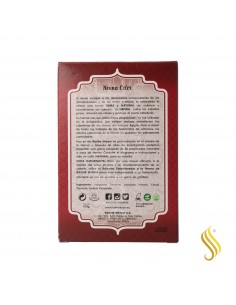 Radhe Shyam Henna Poeira Castanho Mogno 100G 2