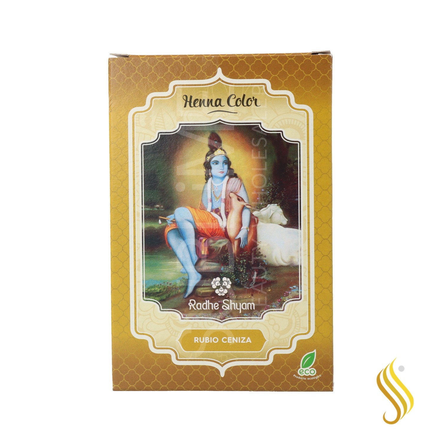 Radhe Shyam Henna Poudre Blond Cendré 100G