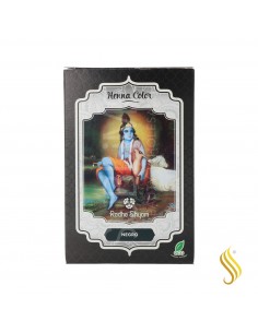 Radhe Shyam Henna Poeira Preto 100G