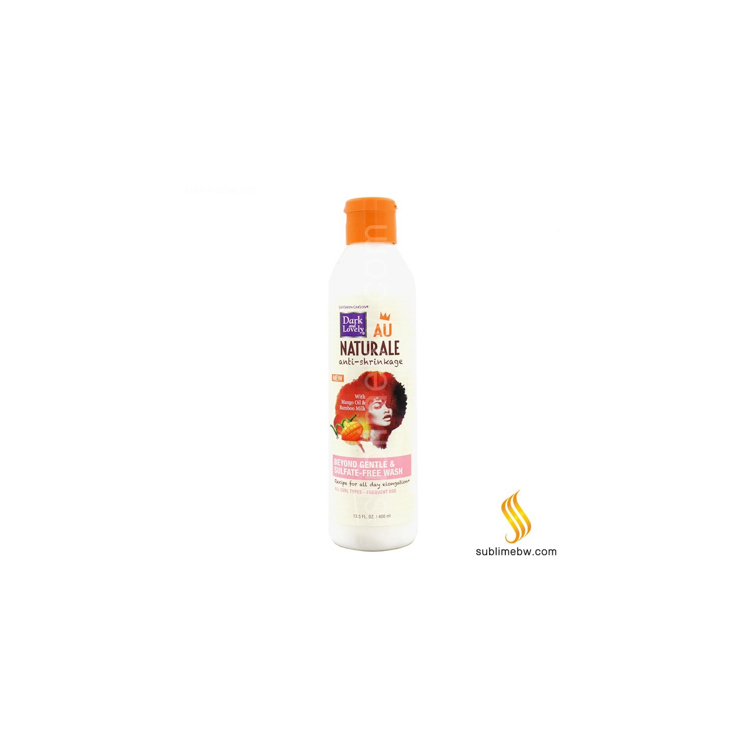 Dark & Lovely Au Naturele Anti-shrinkage Wash Sulfate Free 400 Ml
